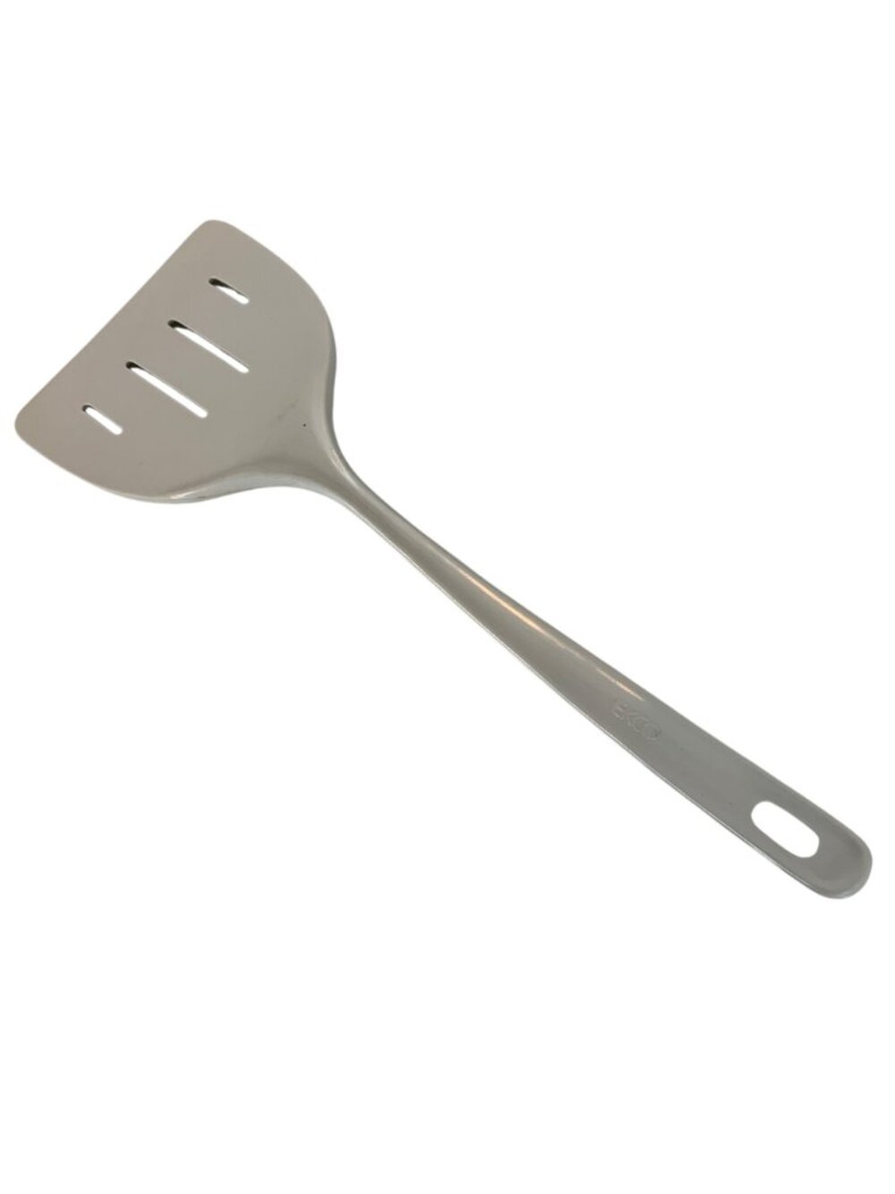 Ekco Slotted Turner Spatula 12 inch White Melamine Kitchen Utensil - Picture 2 of 3